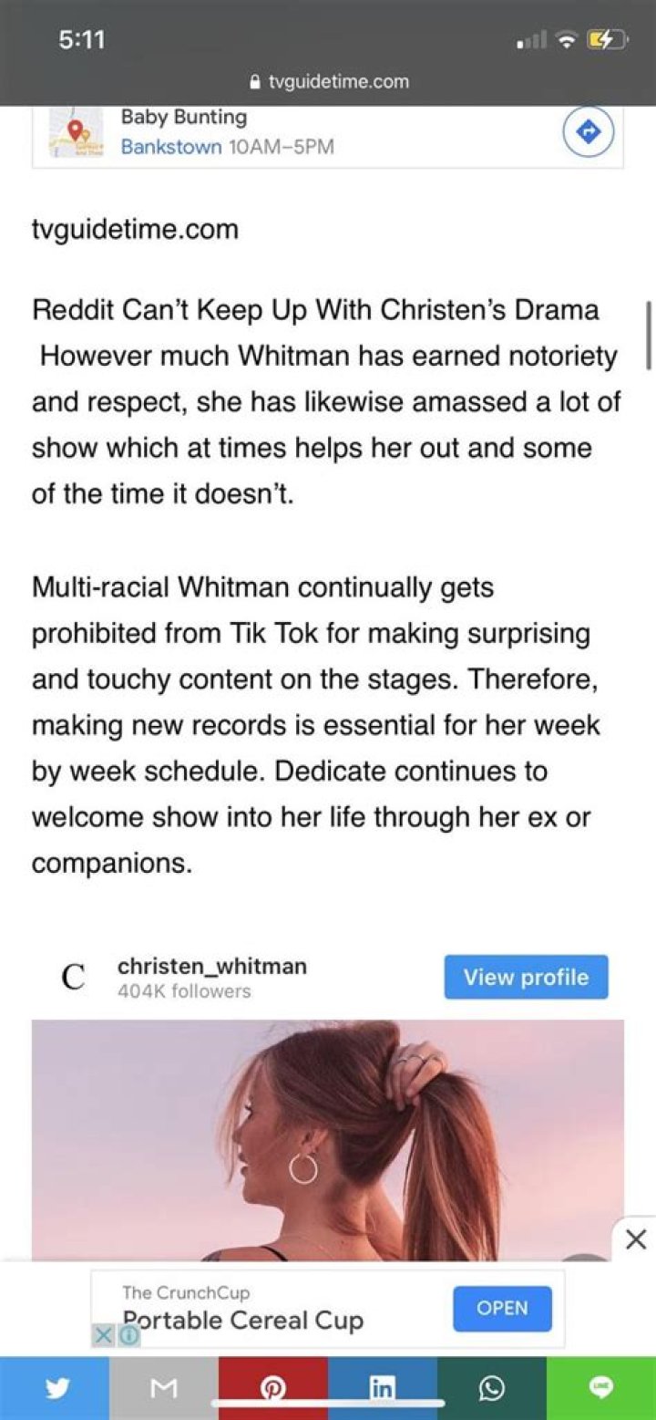 Christen Whitman Drama Explained On Reddit – What Happened To The Tiktok Star?