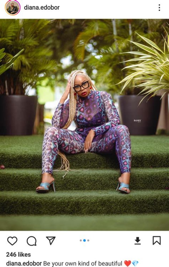 
Ex-BBN S7 Housemate, Diana Edobor Stirs Reactions As She Posts New Eye-Popping Photos Online 
