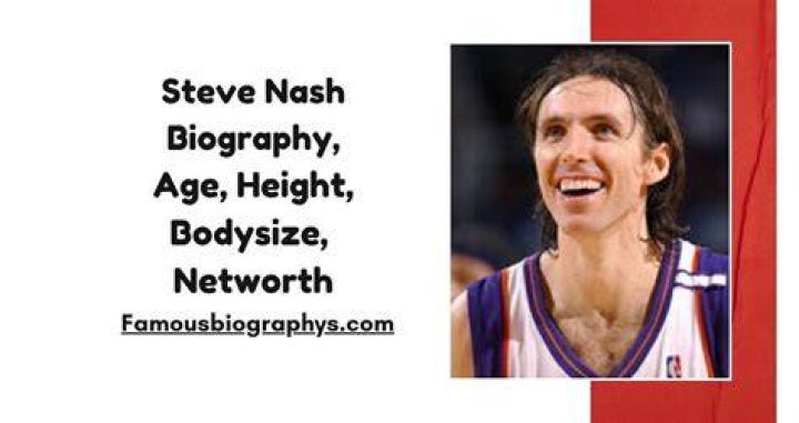 Steve Nash Age, Height, Weight, Stats, Nationality, Teams Coached