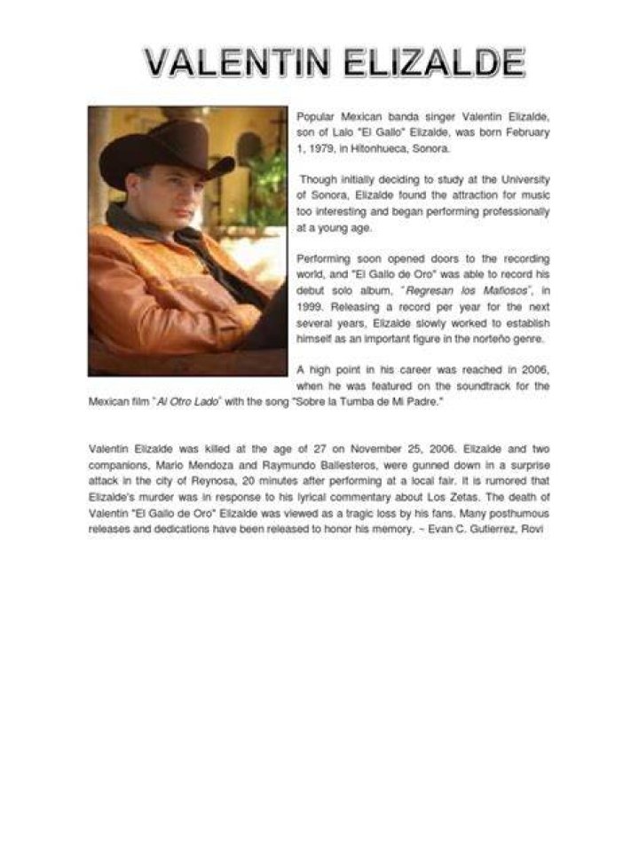 Valentin Elizalde Autopsy Report: How was He Was Killed?
