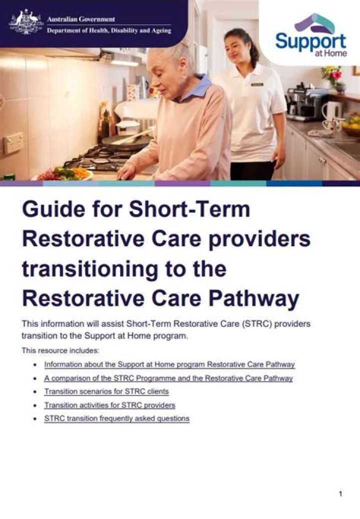 What is restorative care